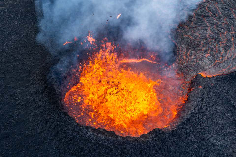 Cover image for the Reykjanes Volcano Area - Helicopter Tour from Reykjavik experience