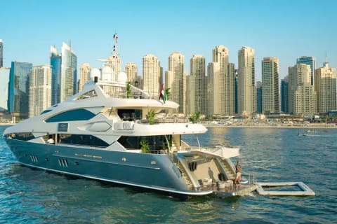 Cover image for the Dubai: Luxury Sunseeker Superyacht Experiences experience
