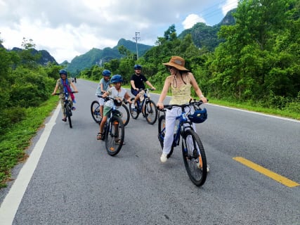 Cover image for the Easy Rider Cat Ba - National Park & Caving 1.5 hours experience