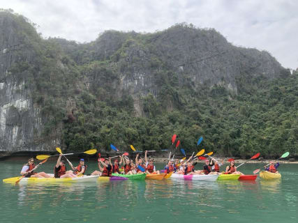 Cover image for the From Bike Trails to Bay Sails – Cat Ba & Lan Ha Journey experience