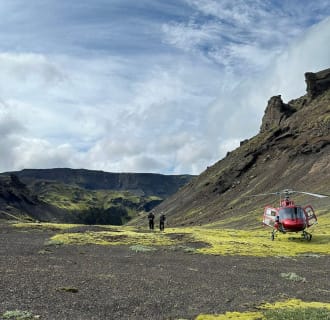Cover image for the Grand Highlands – Landmannalaugar & Glacier Landings Helicopter Tour from Reykjavík experience