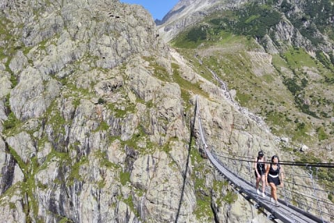 Cover image for the Zurich Day Trip: Trift Suspension Bridge in the Swiss Alps experience