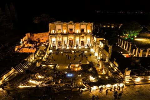 Cover image for the Private Tour: Ephesus Nights 4 Hours From Kusadasi Port / Hotels experience