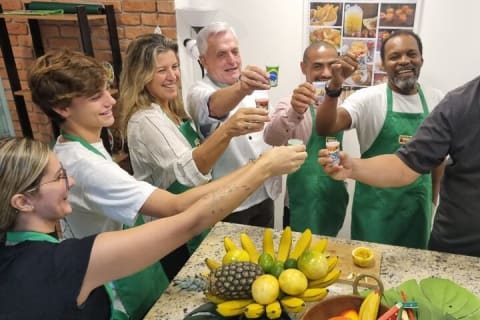 Cover image for the Brazilian Cocktail Class in Ipanema: 6 Drinks & Sunset Cheers experience