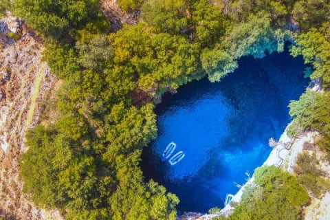 Cover image for the Half Day Private Tour Caves and Wine of Kefalonia experience