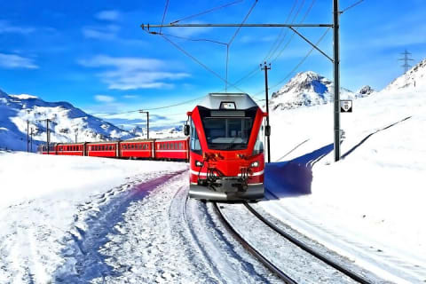 Cover image for the Wonders of the Alps: Bernina Express Tour to St. Moritz experience