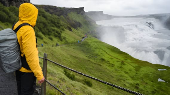 Cover image for the Golden Circle Tour with German Guide: Small Group from Cruise Terminal experience