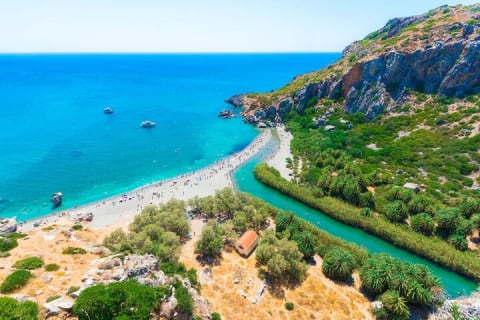 Cover image for the Day Boat Trip: Preveli-Triopetra - Agios Pavlos from Rethymno experience
