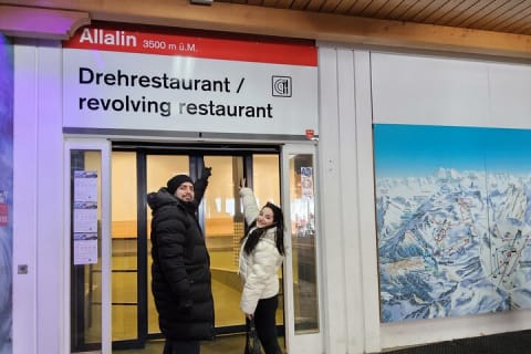 Cover image for the Zurich Day Trip: Allalin, The Highest Revolving Restaurant experience