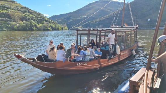 Cover image for the Private Douro Valley Tour: Favaios Moscatel, Pinhão and Scenic Views experience