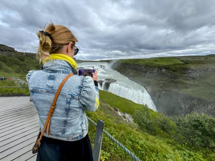 Cover image for the Golden Circle & Friðheimar Visit From Reykjavik - Small Group Tour experience