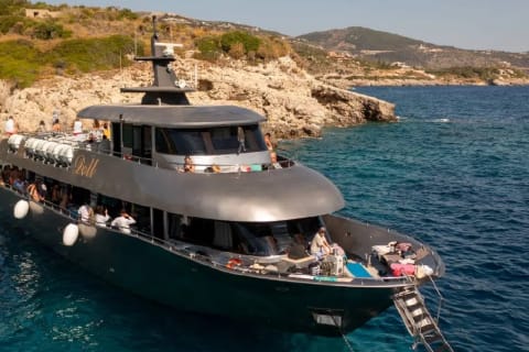 Cover image for the Rhodes: Morning cruise to Symi island & St George bay with Greek Lunch & Transfer experience
