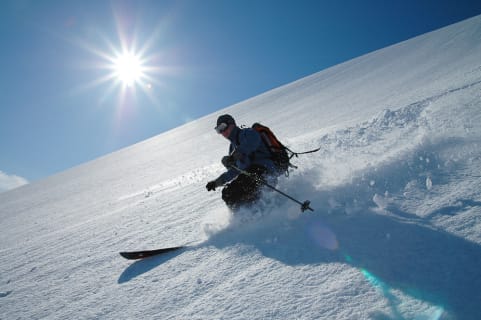 Cover image for the Dates booking up fast for the sailboat ski trips experience