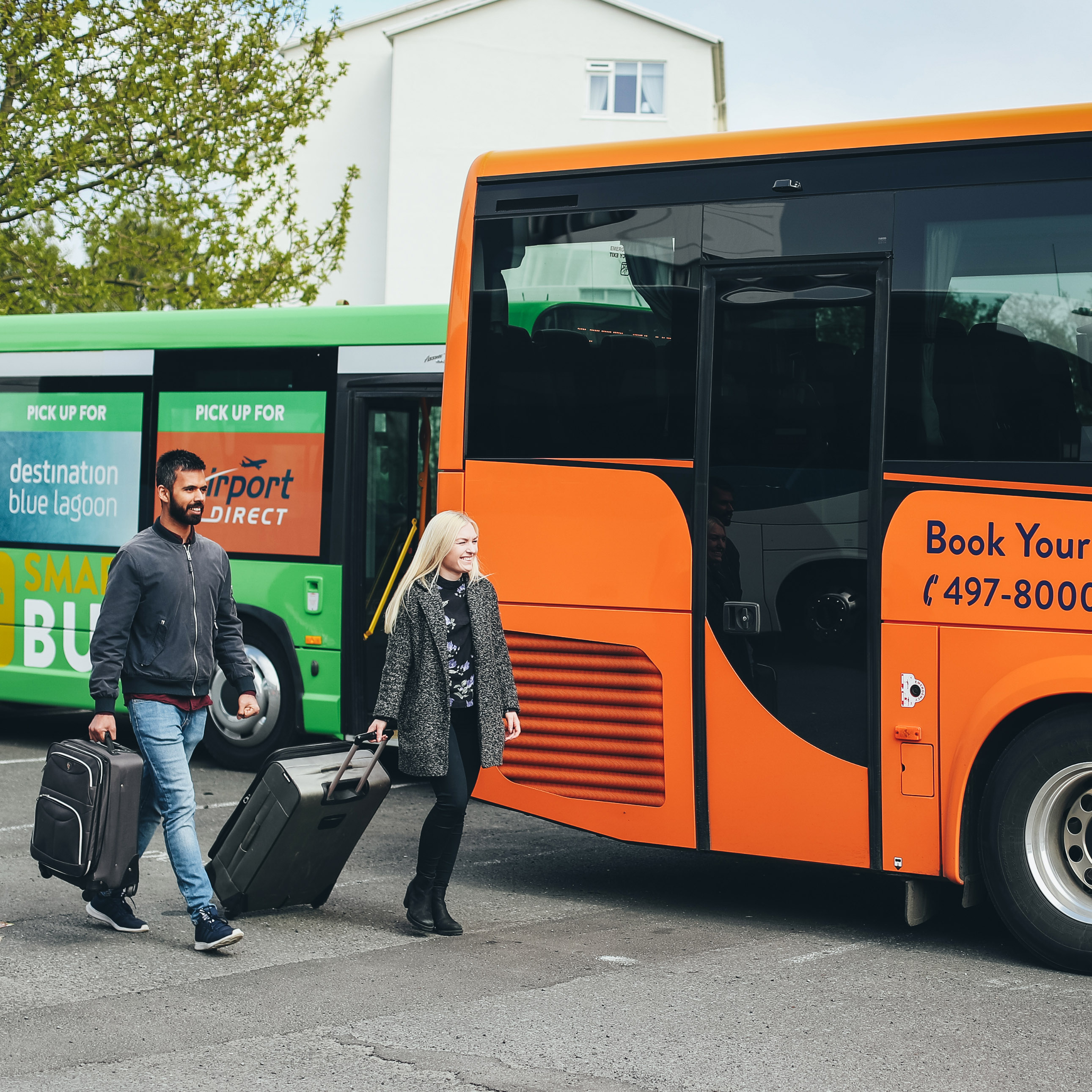 Convenient Blue Lagoon Bus Transfer to and from Reykjavik Hotels, Convenient Blue Lagoon Round-Trip Transfer from Reykjavik Hotels