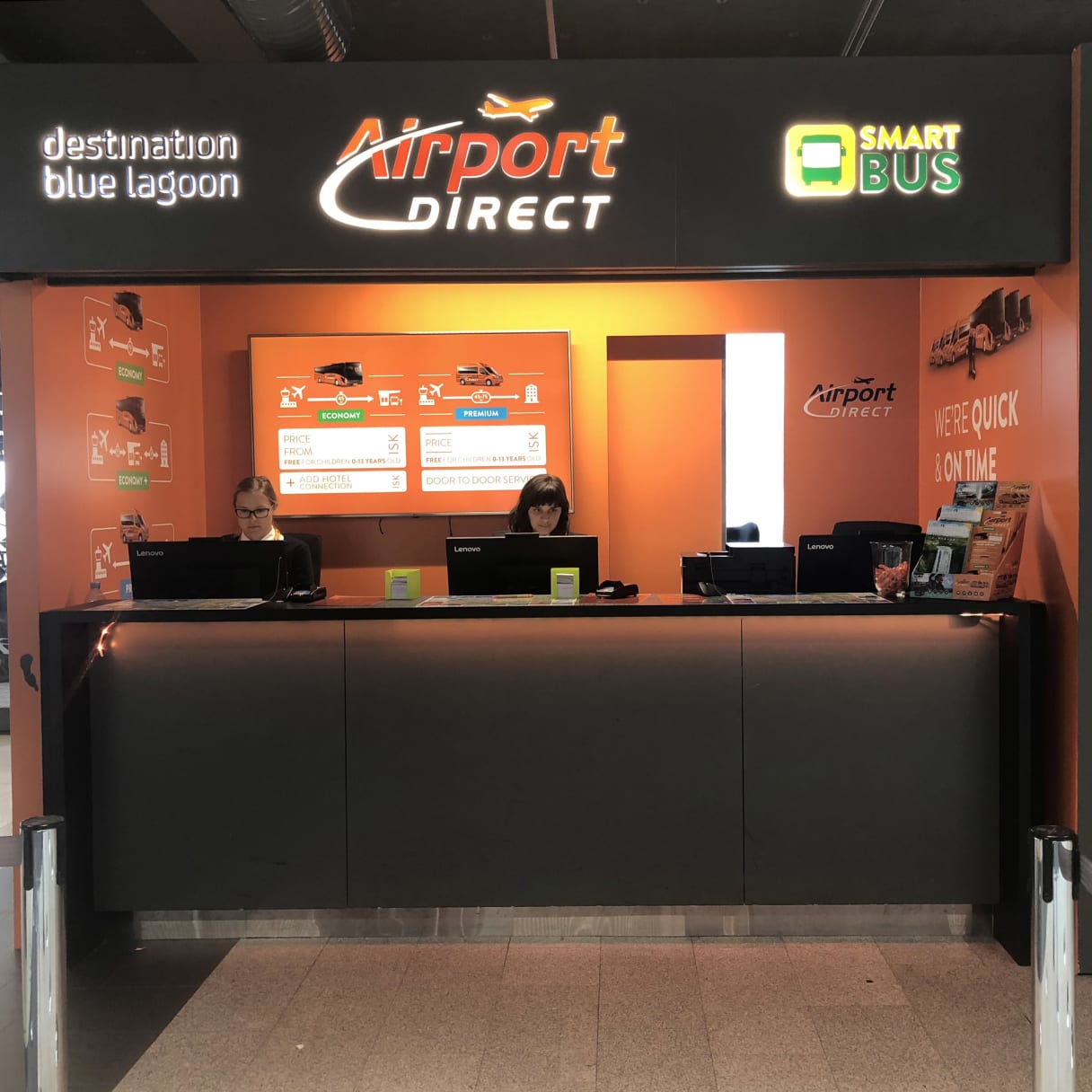 Airport Direct Service desk