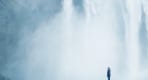 Thumbnail about Feeling the power from dropping waters of Skógarfoss waterfall Iceland