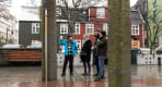 Thumbnail about A group of guests at Ingolfur Square