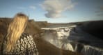 Thumbnail about Admiring the stunning beauty of the Golden Waterfall, Gullfoss