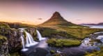 Thumbnail about Mt Kirkjufell and Kirkjufell waterfall at Snæfellsnes Peninsula
