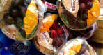 Thumbnail about Calabashes contain local spices.