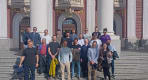 Thumbnail about in front of the National Theater