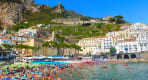 Thumbnail about <p>The town of Amalfi.</p>