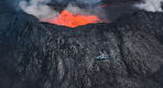Thumbnail about Fagradalsfjall crater area (image from past eruption activity)
