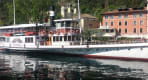 Thumbnail about Zanardelli Boat on Riva del Garda harbor