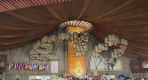Thumbnail about Interior of the Basilica of Guadalupe with original mantle