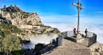 Thumbnail about St.Miquel Cross - our first viewpoint in Montserrat.