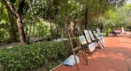 Thumbnail about Streets and gardens that function as outdoor galleries