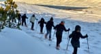 Thumbnail about Hiking on Snow, Wanderung im Schnee