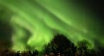 Thumbnail about Northern Lights above our yoga studio