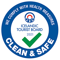 Clean and Save Badge from the Icelandic Tourist Board