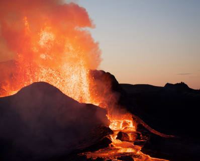 Cover image for the Reykjanes Peninsula & Geldingadalir Volcano experience