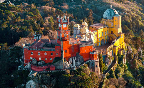 Cover image for the Private Tour from Lisbon to Pena Palace, Sintra, Cabo da Roca & Cascais experience