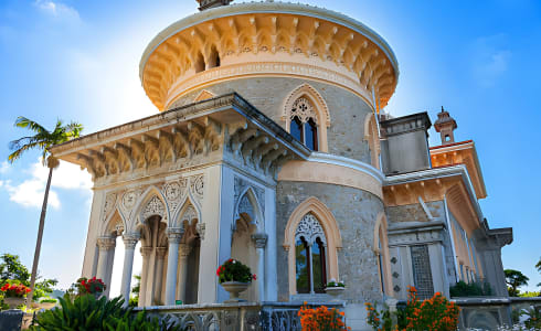 Cover image for the Private Tour From Lisbon: Pena Palace, Monserrate & Cabo da Roca experience