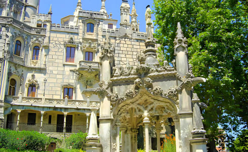 Cover image for the Private Tour From Lisbon: Quinta da Regaleira, Pena Gardens & Cascais experience
