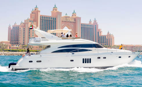 Cover image for the Dubai: Luxury Shared Yacht Tour with Breakfast or BBQ - Explore Iconic Dubai from the Sea experience
