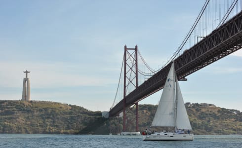 Cover image for the Pena Palace, Sintra, Belém walking tour and Sunset Boat Cruise experience