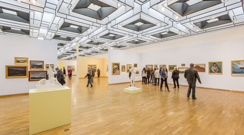 Kjarvalsstaðir houses the works of one of Iceland’s most influential and recognised artists, Jóhannes S. Kjarval.
