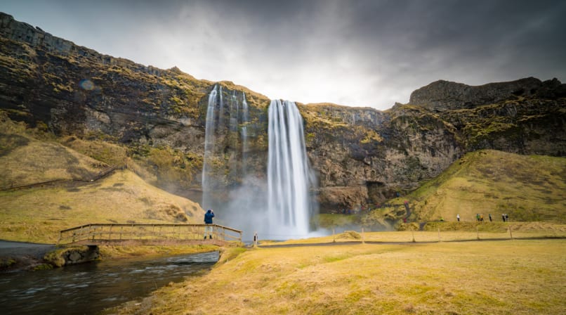 Seljalandsfoss waterfall