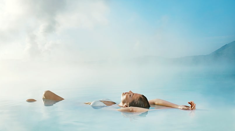 The blue lagoon is a must when visiting Iceland.