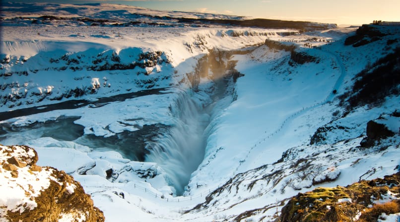 Gullfoss Waterfall