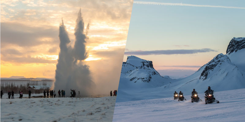 Reykjavik Sightseeing - Golden Circle and Glacier tour 