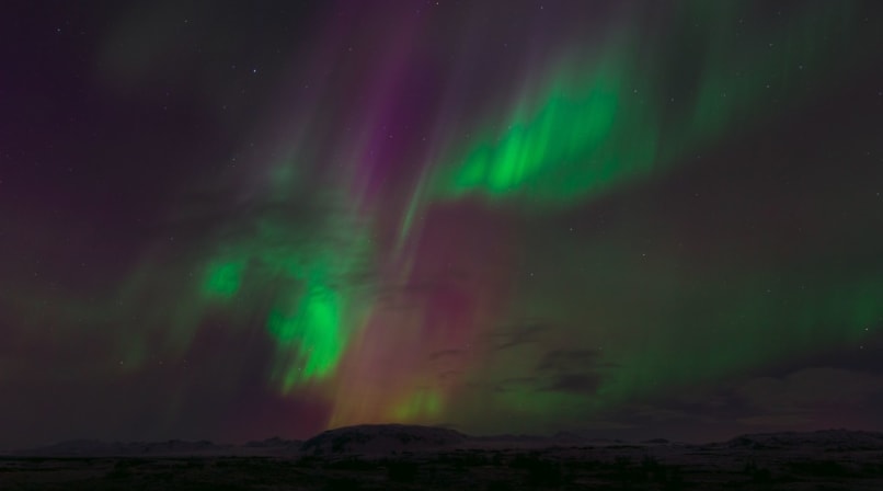 Northern Lights Aurora Borealis in Iceland