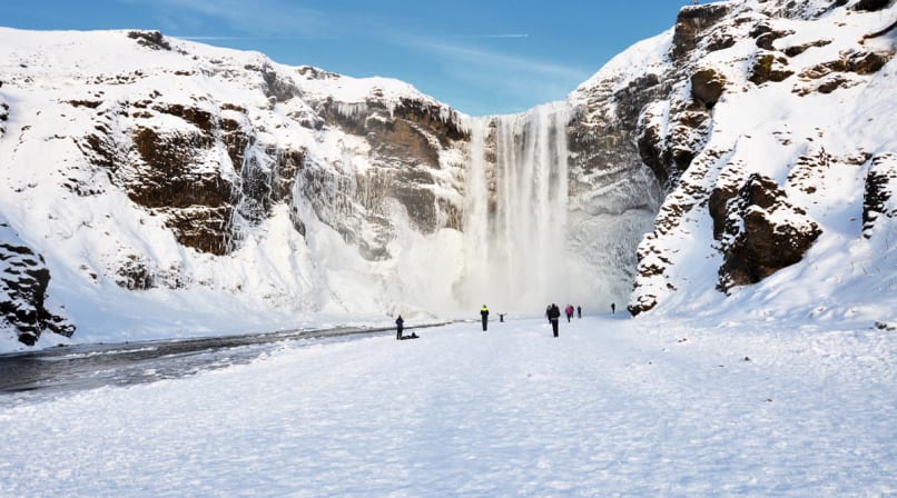 Skogafoss Waterfall