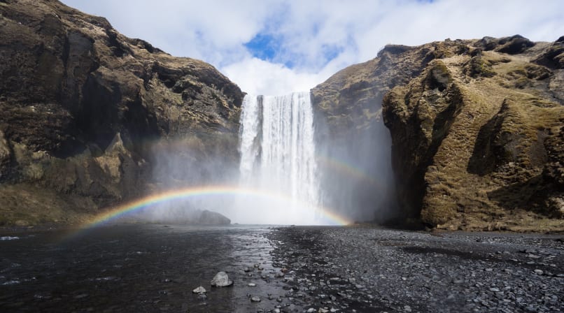 Skógarfoss in Iceland South Coast