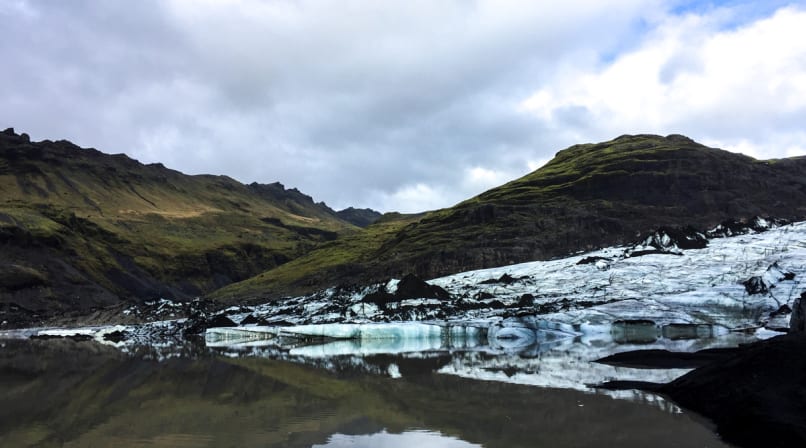 Solheimajökull glacier