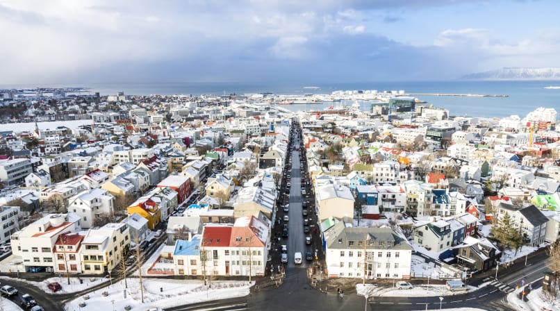 Entrance to the Hallgrímskirkja tower is included in our tour